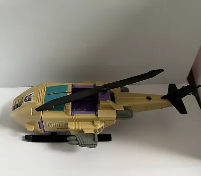 Vintage G1 Transformers Skyhopper Helicopter Micromasters 1989 Incomplete • $70