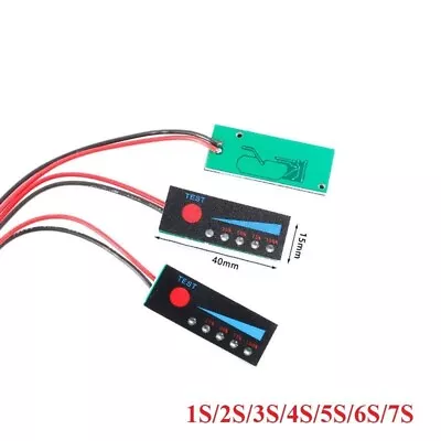 £4.55 • Buy Ultra-Thin Power Display Lit-Hium Battery Level Capacity Volts-Indicator Tester