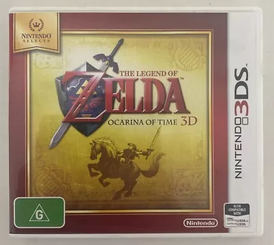 The Legend Of Zelda: Ocarina Of Time 3D Nintendo 3DS 2DS DS Game AUS PAL VERSION • $39.95