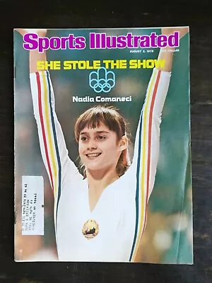 Sports Illustrated August 2 1976 Nadia Comaneci Summer Olympics  1223 • $6.99