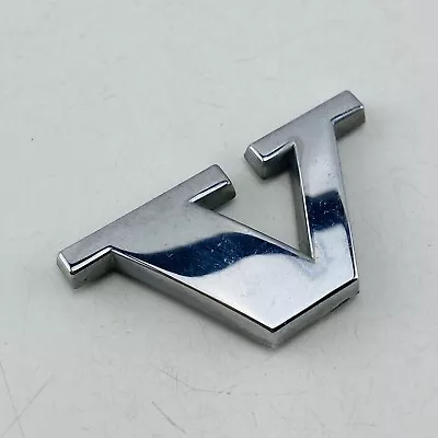 2001-2007 Volvo V70 Emblem Logo Letter Badge Gate Hatch Rear Chrome E89V-1 • $10