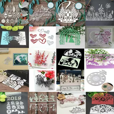 Metal Cutting Dies Stencil DIY Scrapbooking Embossing Paper Card Craft Die Gift • £4.80