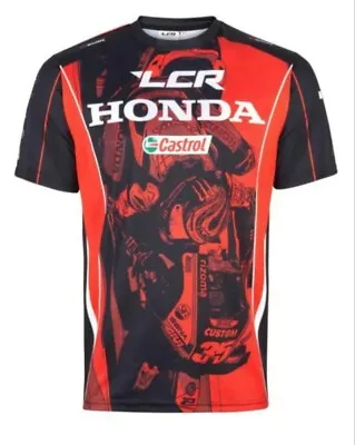 LCR Castrol Honda HRC MotoGP Racing Official Team T Shirt All Over Print XS NWT • £4.99