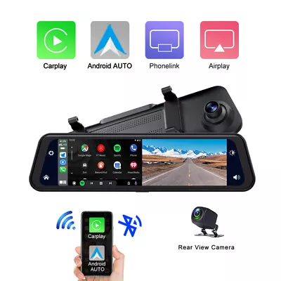 12  2KHD Touch Ips 4G WIFI Car DVR Camera Android Dash Cam Smart Rearview Mirror • $129.99