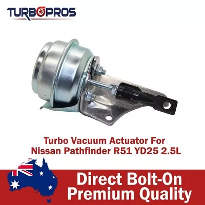 Premium Turbo Vacuum Actuator For Nissan Pathfinder R51 YD25 2.5L • $111.60