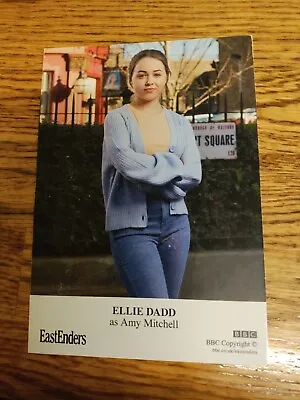 Ellie Dadd(EASTENDERS) UNSIGNED CAST CARD • £10