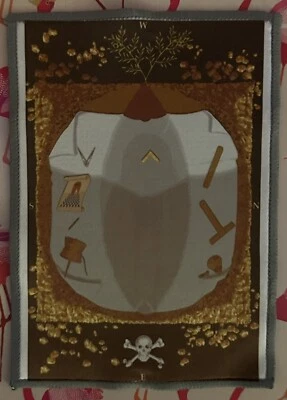 £2.50 • Buy Masonic 3rd Degree Tracing Board Glasses Cloth. Reverse Is Microfibre.