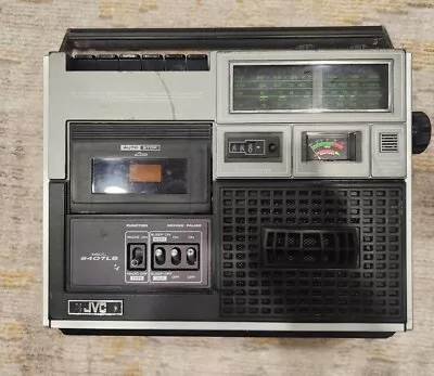 Vintage JVC Model 9407 LS Cassette Recorder Radio Boombox UNTESTED • $61