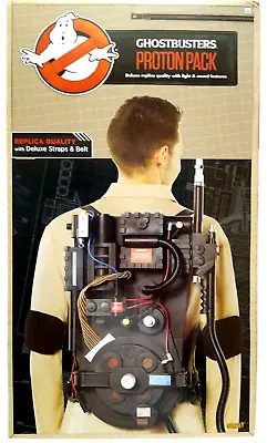 Ghostbusters Proton Pack Deluxe Wand Lights Sounds Spirit Halloween New • $209.07