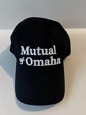 Golf / Mutual Of Omaha Adjustable Hat- New Black • $14.99