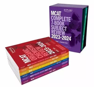 $29.99 • Buy MCAT Complete 7-Book Subject Review 2023-2024 (Paperless Version)