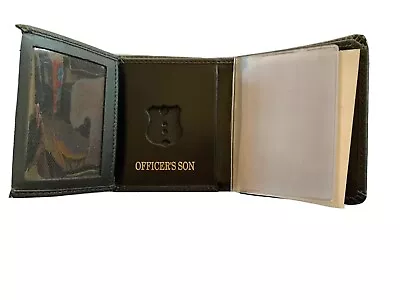 £33.60 • Buy Police Officer Son Mini Badge Credit Card Wallet,id, Billfold