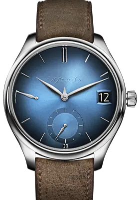 H.Moser & Cie. Perpetual Calendar White Gold Blue Dial 42.0 Mm Watch (1800-0204) • $47999