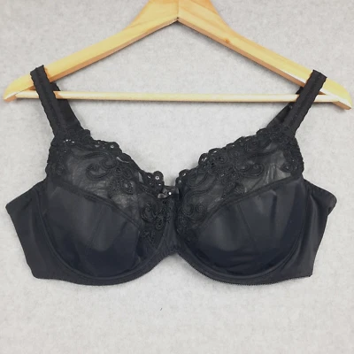$33 • Buy Fayreform Coral Underwire Bra Womens Size 18D Black Adjustable #F75-8030