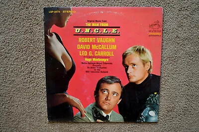 Soundtrack LP  The Man From UNCLE  RCA (LSP-3475) Vinyl Excellent • $19.99