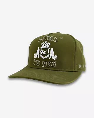 KING Streetwear Snapback Cap - Earlham Cap Green - New • £15