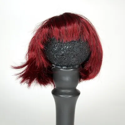 Doll Wig Red Black Size 8-9  Fits BJD 1/3 SD Volks Super Dollfie Wiggs • $22.99