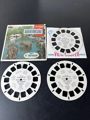 Vintage Disney View-Master Set Of Reels - Disneyland Adventureland A-177 • $6.95