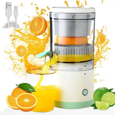 Electric USB Charging Juice Presser Squeezer Orange Lemon Watermelon Juicer Home • $17.99