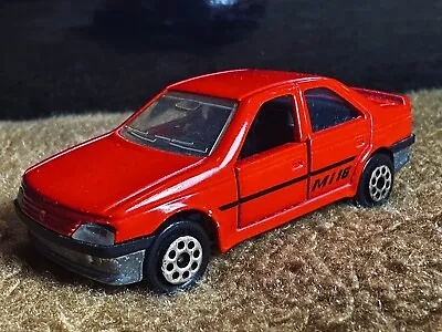 RARE Peugeot 405 MI 16 #218 Majorette 90’s 1/62 + Free Gift Renault 25 #222 • £16.99