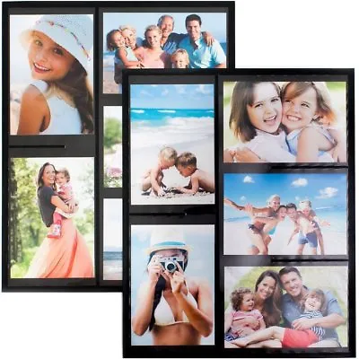 Fridge Magnetic Picture Collage Frames By Wind & Sea Displays 10 - 4x6 Photos • $24.95