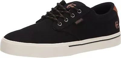 Etnies Jameson 2 Eco Black Tan White Mens Skate Trainers • $118.79