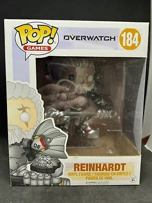 Funko Pop! Vinyl Overwatch Reinhardt (184) Unmasked • $30