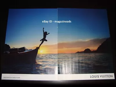 LOUIS VUITTON 4-Page PRINT AD Fall 2021 TOWARDS A DREAM Brand Campaign GREECE • $11