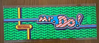 Vintage Original Mr. Do! Video Game Marquee Arcade Sign 1980's Maze Japan Retro • $84