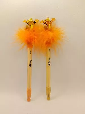 2X Vintage Disney Tigger Jiggly Bouncing Light Up Ball Point Pen • £4.99