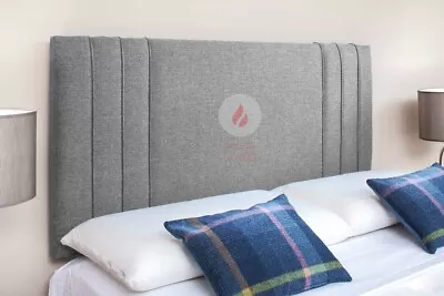 £51.96 • Buy Bed Headboard Turin Linen Fabric 24   - Small Double King Super King
