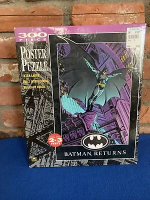 Batman Returns Jigsaw Puzzle 1992 300 Pieces Poster Size 2ft. X 3 Ft. Sealed  • $30.56