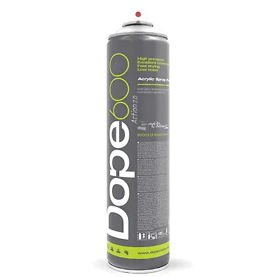 DOPE Action 2.0 Spray Paint - High Pressure Fast Drying - 10 Colours 600ml Can • £8.49