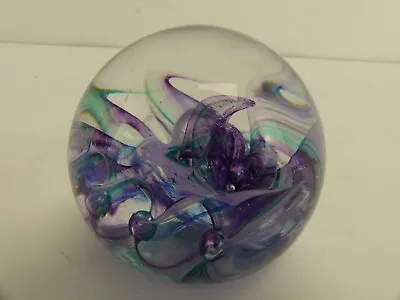 £29.99 • Buy (ref288AA) Selkirk Glass Paperweight Moon Crystal