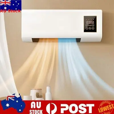 $65.30 • Buy Wall Mounted Air Conditioner Heater 1800W Electric Cooling Heating Machine