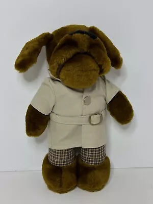 Vintage McGruff The Crime Dog Plush 1979-81 Dakin 9” Stuffed Animal Coat • $11.24