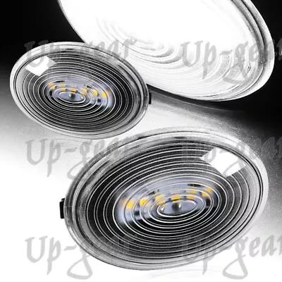 For 07-15 Mini Cooper R55 R56 R57 R58 R59 Clear Lens White LED Side Marker Light • $15.50