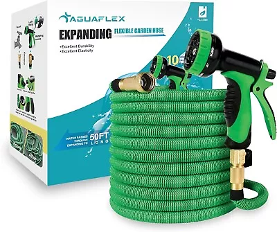 50ft Super Light Weight Expandable Flexible Garden Hose Water Hose NO-KINK • $22.69