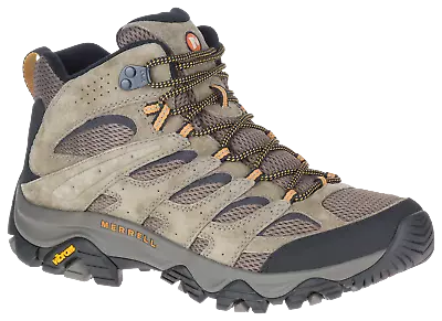 Merrell J035869W Moab 3 Mid Vent Hiking Shoes For Men - Walnut - 10W • $76