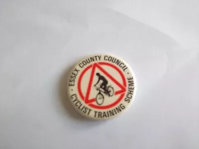 Essex County Council Cyclist Training Scheme Picture  Badge • £2.50