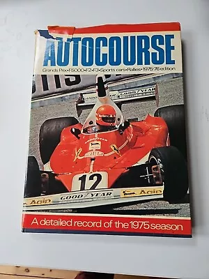 Autocourse 1975-76 Annual Yearbook Formula One 1 Indy Sports Cars Le Mans Lauda • £68