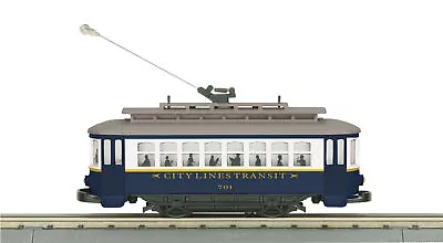 MTH 30-5230 City Lines Trolley Bump-n-Go Trolley -#701 • $85.49