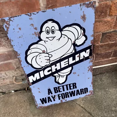 Michelin - A Better Way Forward - Metal Sign • £13.90