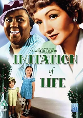 Imitation Of Life DVD (2017) Claudette Colbert Stahl (DIR) Cert U Amazing Value • £6.98