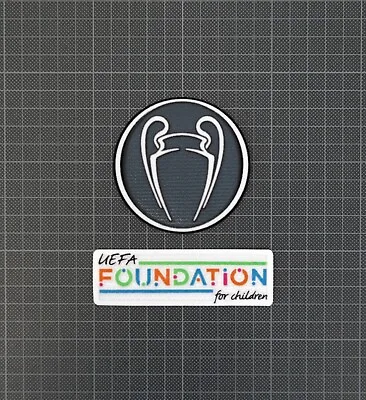 UEFA Champions League Winners & FOUNDATION Patches • $10.11