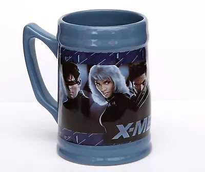 X-Men X2 Movie Stein Mug Marvel Nightcrawler Cyclops Storm Wolverine Rogue 2003 • $24