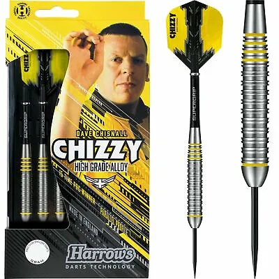 Dave Chisnall Darts Set 21g 22g 23g 24g Grams Brass Chizzy Alloy Harrows • £14.95