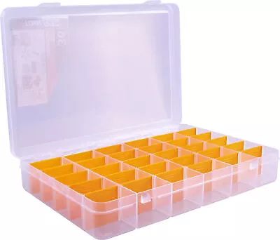 £8.99 • Buy 36 Compartment 10.5  Beta Organiser Storage Box For Small Parts,DIY, Crafts,Home