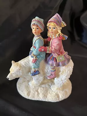 CHRISTINE HAWORTH Paintbox Poppets Leonardo Collection Figurine POLAR JOURNEY   • £50