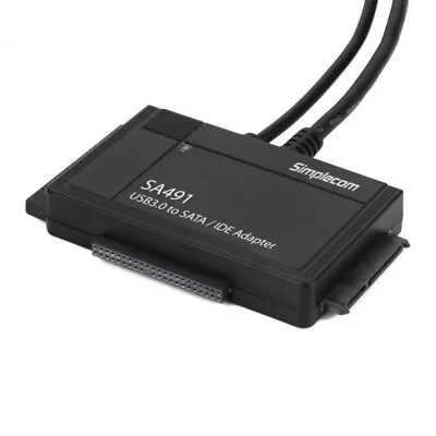 $78 • Buy Simplecom SA491 USB 3.0 To SATA/IDE Drive Adapter [6W25] LSW-SA491